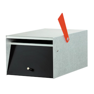 Manufacturing: Rural Letterbox / Mailbox - Silver Pearl Box Design