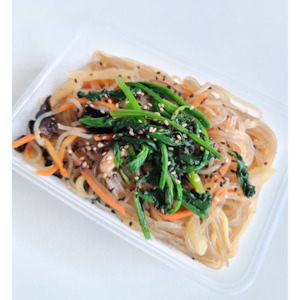 Takeaway food: Japchae - Glass noodles (잡채)