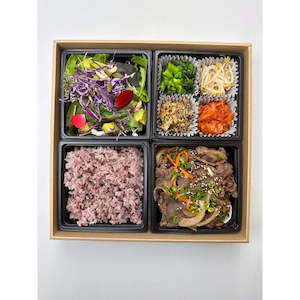 Bulgogi (BBQ Beef) Square Lunch Box