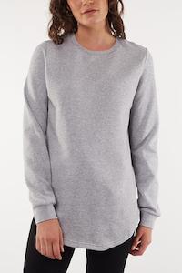 Silent Theory Classic Crew Grey Marle