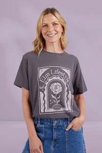 Elm Accolade Tee Charcoal