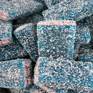 Sour Blue Raspberry Bricks