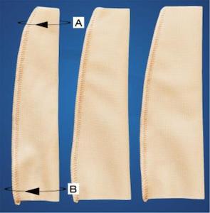 Oedema Finger Sleeve 5PK - Beige