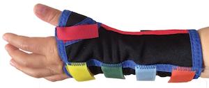 Paediatric Wrist/Thumb Splint - Multi Coloured (for children)