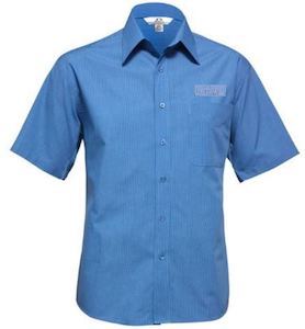 Biomedical Men's Micro Check Short Sleeve shirt