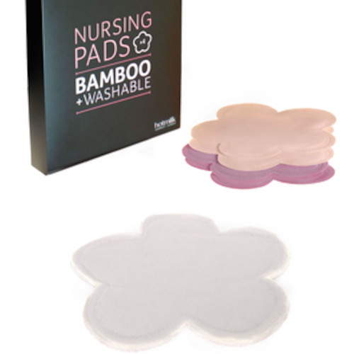 Hotmilk Washable Nursing Pads, 4 Pack