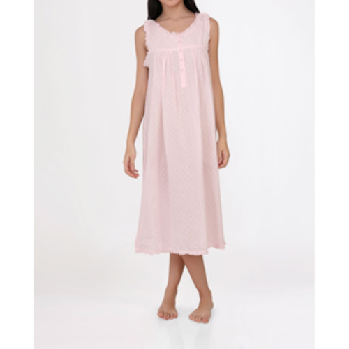 Arabella Button Drop Shoulder Nighty