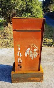 Colorado Corten Letterbox