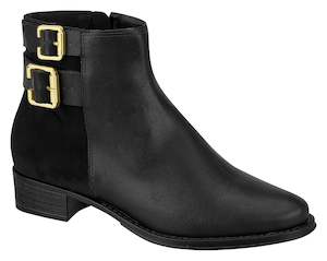 Modare 9045.125 Women Fashion Comfortable Innersole Ankle Boot in Black