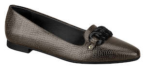 Beira Rio Ref 4243.102 Women Fashion Business in Snake Graphite