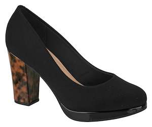 Beira Rio Ref 4249.100 Women Fashion Business in Black Suede