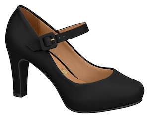 Vizzano 1840.303 Women Fashion Mary Jane in Black