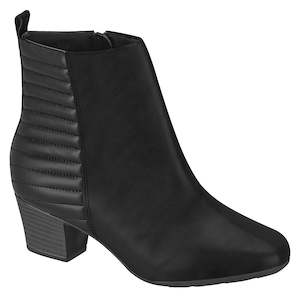 Shoe: Modare Ref 7046.318 Women Fashion Comfy Ankle Boot in Black