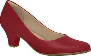 Shoe: Piccadilly 703001 Women Court Business Shoe in Red