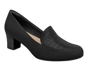 Piccadilly Reference: 110102 presents a Black Color Business Court Shoe with a M…