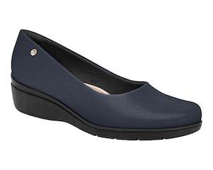 Piccadilly Ref: 117115-10 Business Shoe in Navy with Mid Wedge is here to elevat…