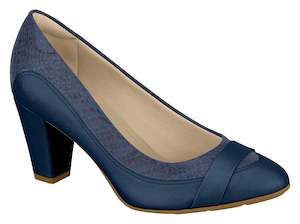 Modare 7305.129 Women Fashion Comfortable Innersole Shoe in Navy