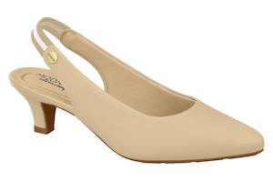 Beira Rio 7314.109-1316 Women Fashion Slingback Shoe Comfort in Nude