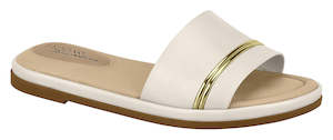 Modare 7139.100 Women Fashion Slipper in Cream Gold