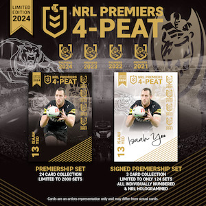 Products: 2024 TGI NRL Penrith Panthers Premiership 24-Card Set - Rare PreOrder