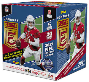 2021 Panini Donruss Elite Football Hobby Box