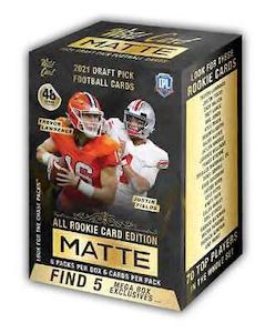 2021 Wild Card MATTE Black Mega Box