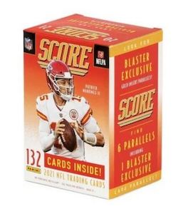 2021 Panini Score Football Blaster