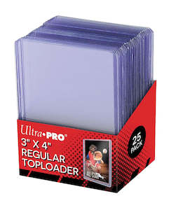 35PT (25) Ultra-Pro Regular Toploaders For Sports Cards