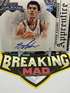 #S18 13-14 Steven Adams Rookie Autograph Apprentice Signatures Crusade