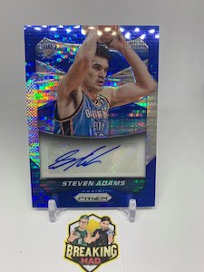 #S8 - 14-15 Steven Adams Panini Prizm #092/249 Blue Sticker Autograph #20