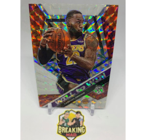 #S12 - 19-20 Lebron James Will To Win Siver Prizm Mosaic