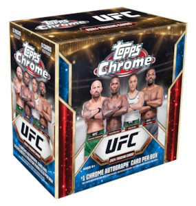 2024 Topps Chrome UFC Mega Box - 1 Auto