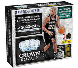 Nba Boxes: 2023-24 Panini Crown Royale Hobby Box