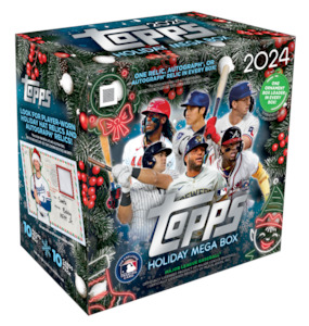 2024 Topps Holiday Mega Box - 100 cards