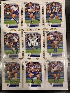 #073- 2020 NRL Elite Bulldogs Full Team Base Set $12