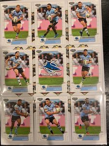 Nrl: #072- 2020 NRL Elite Sharks Full Team Base Set $12