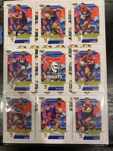 #080- 2020 NRL Elite Knights Full Team Base Set $12