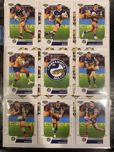 Nrl: #078- 2020 NRL Elite Eels Full Team Base Set $12