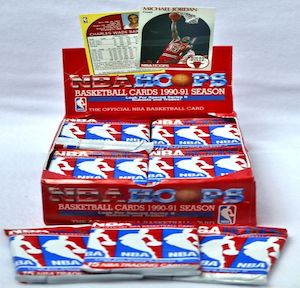 1990-91 NBA Hoops Series 2 Basketball Pack - 15 Cards Per Pack