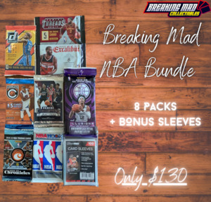 Nba Single Packs: NBA Mega Pack Bundle - 8 Packs - Only $130