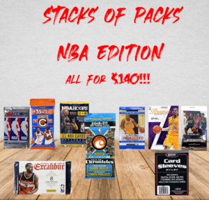 Stacks of Packs - NBA Edition