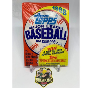 Mlb Single Packs: 1988 Topps Major League Baseball Pack