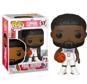 Collectables: NBA Basketball - Paul George Los Angeles Clippers Pop! Vinyl Figure