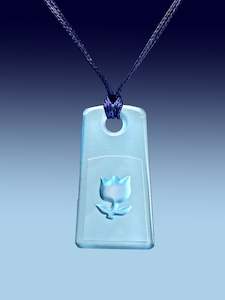 Bombay Blue Tulip Pendant