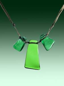 Jewellery: Rays of Light in Greens