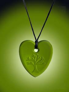 Jewellery: Small Tree Heart Pendant