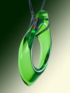 Jewellery: Vertebrae Green