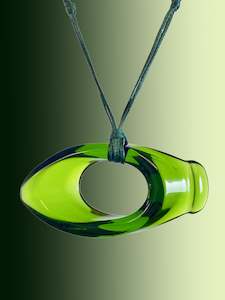 Jewellery: Vertebrae Bright Green