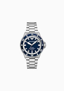 Jewellery: Emporio Armani - Sea Explorer Automatic Stainless Steel Watch