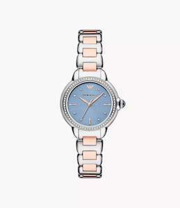 Emporio Armani - Women's Three-Hand Two-Tone Watch